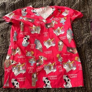 Small Vet Scrub Top